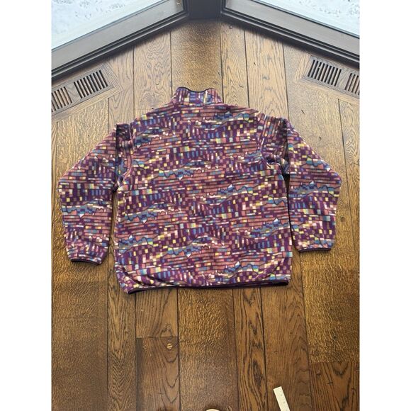 Patagonia Synchilla Snap-T Pullover Fleece Fitz Roy Night Plum Women XXL NWT - Picture 6 of 6